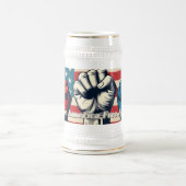 アメリカを再び自由に アート作品 ビールジョッキ (中央)
