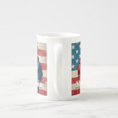 アメリカを再び自由に アート作品 ボーンチャイナマグカップ (裏面)