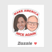 アメリカを再び良くする シール (シート)