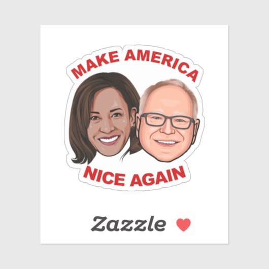 アメリカを再び良くする シール (シート)