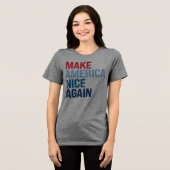 アメリカを再び良くする トライブレンドＴシャツ (正面全面)