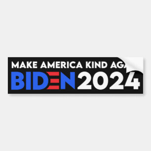 アメリカを再び親切にするバイデン氏大統領2024 バンパーステッカー