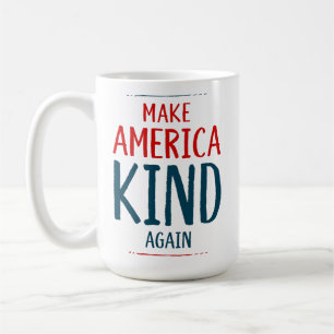 アメリカを再び親切にする コーヒーマグカップ