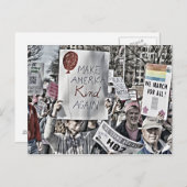 アメリカを再び親切にする ポストカード (正面/裏面)