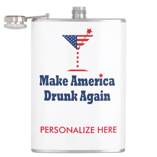 アメリカを再び酔わせろ フラスク (オープン)