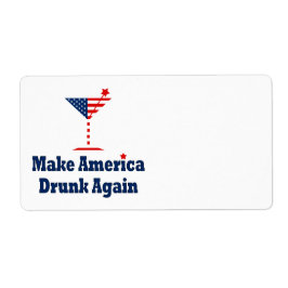 アメリカを再び酔わせろ ラベル