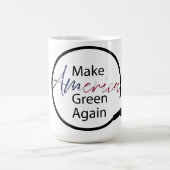 アメリカを再び電気自動車の充電器にする コーヒーマグカップ (中央)