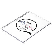 アメリカを再び電気自動車の充電器にする ノートブック (左側)