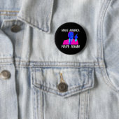 アメリカを再びEdmトランプおもしろいに輝かせる 缶バッジ (インサイチュ)