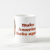 アメリカを再度憎ませます コーヒーマグカップ (中央)