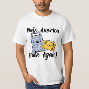 アメリカを再度火格子を付けさせます Tシャツ
