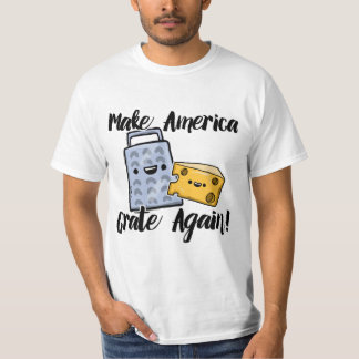 アメリカを再度火格子を付けさせます Tシャツ