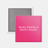 アメリカを再扱いにくび磁石にする マグネット (正面/裏面)