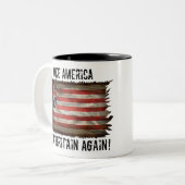 アメリカを再素晴らしびイギリスする ツートーンマグカップ (正面左)