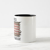 アメリカを再素晴らしびイギリスする ツートーンマグカップ (中央)