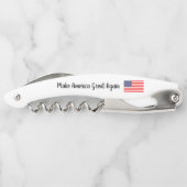 アメリカを再素晴らしび愛国的なアメリカ国旗にする ソムリエナイフ (裏面)