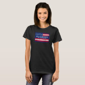 アメリカを再飲び皮肉なアルコールにする Tシャツ (正面フル)