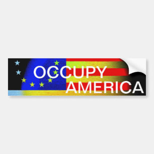 アメリカを占領する バンパーステッカー