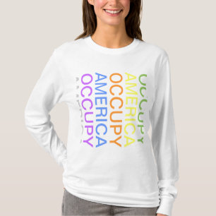 アメリカを占領する Tシャツ