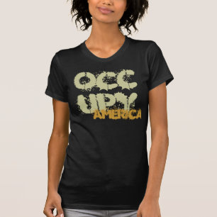 アメリカを占領する Tシャツ