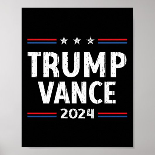アメリカを取り戻すトランプVance 2024副社長 ポスター (正面)