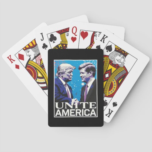 アメリカを団結させる象徴的なトランプ トランプ (裏面)