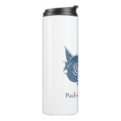 アメリカを守るアメリカン・イーグル愛国国旗の旗 タンブラー (回転左)