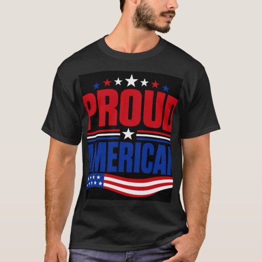 アメリカを愛する人へ Tシャツ (正面)