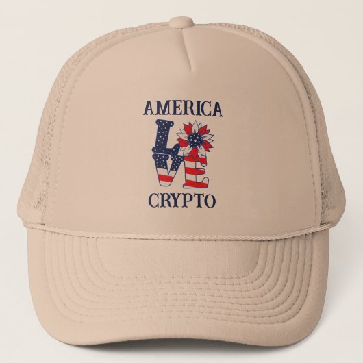 アメリカを愛する  キャップ (正面)