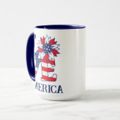 アメリカを愛する マグカップ (正面左)