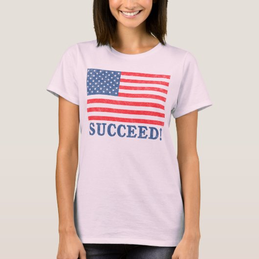 アメリカを成功させる！ Tシャツ (正面)