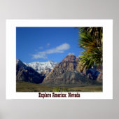 アメリカを探索:ネバダ ポスター (正面)