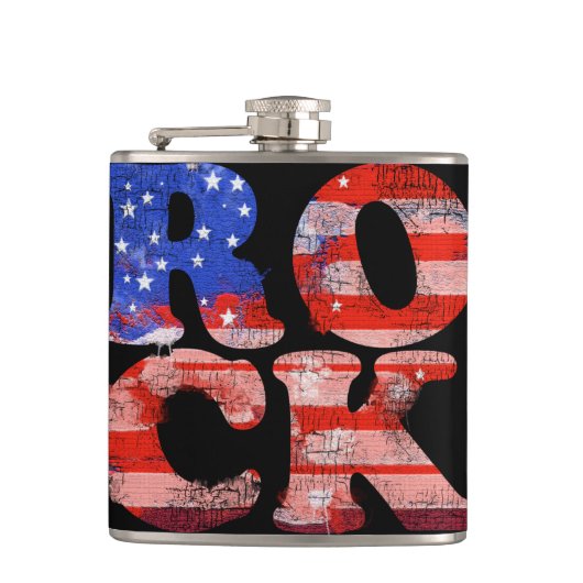 アメリカを揺るがす フラスク (正面)