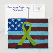 アメリカを支えるアメリカ人 ポストカード (正面/裏面)