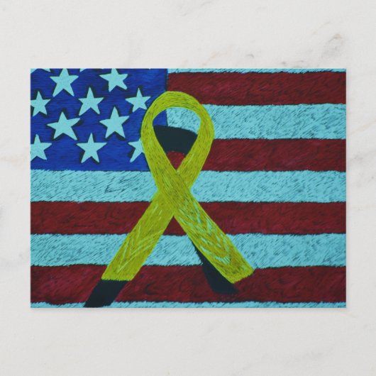 アメリカを支えるアメリカ人 ポストカード (正面)