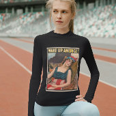 アメリカを目覚める スウェットシャツ