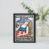アメリカを目覚める ポストカード (スタンド正面)