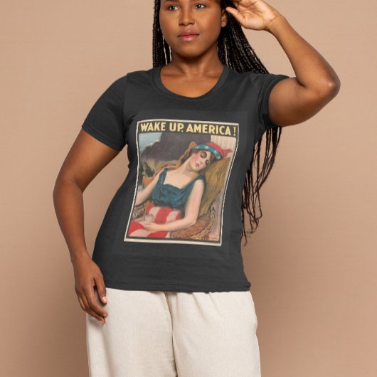 アメリカを目覚める Tシャツ