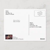 アメリカを祝い、あなたを想って ポストカード (裏面)