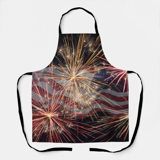 アメリカを祝うエプロン エプロン (正面)