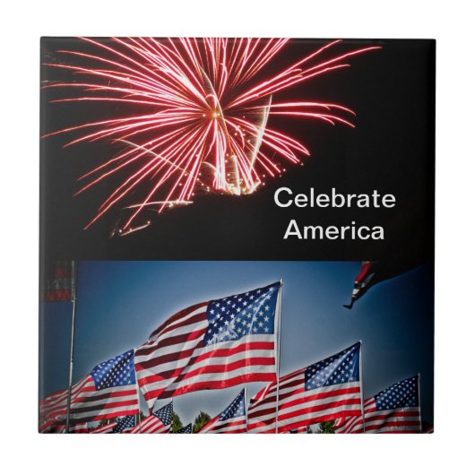 アメリカを祝おう タイル (正面)