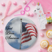 アメリカを祝福して下さい！ ペーパープレート (パーティー)