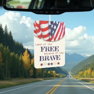 アメリカを祝福する愛国的な愚行 カーエアーフレッシュナー