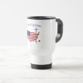 アメリカを祝福する トラベルマグ (正面右)