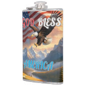 アメリカを祝福する フラスク (左)