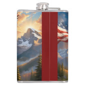 アメリカを祝福する フラスク (裏面)