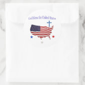 アメリカを祝福する ラウンドシール (バッグ)