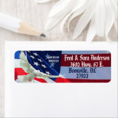 アメリカを祝福する ラベル (インサイチュ)