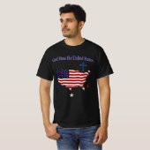 アメリカを祝福する Tシャツ (正面フル)