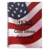 アメリカを祝福せよ ノートブック (正面)